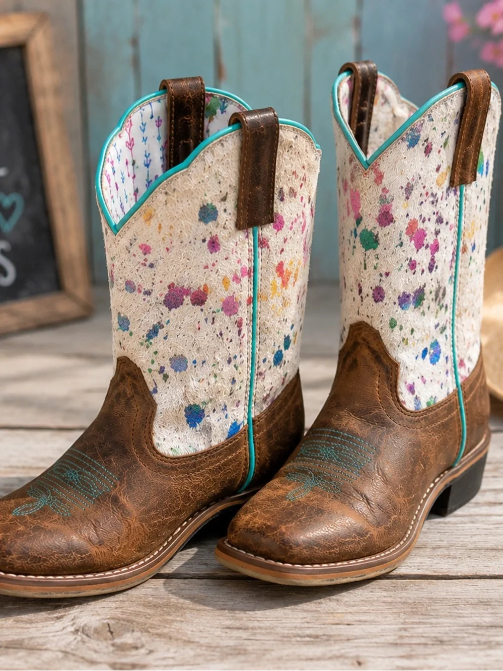 Dan Post Boots Girls 6D 8